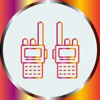 Walkie Talkie Vector Icon