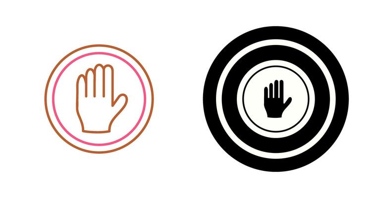 Halt Vector Icon