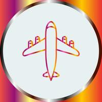 Flying Airplane Vector Icon