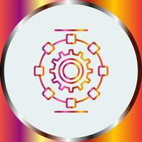 Automated Process Vector Icon