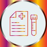 Blood Test Vector Icon