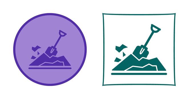 Digging Vector Icon