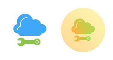 Cloud Computing Vector Icon