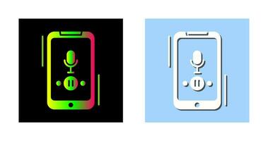Voice Record Vector Icon