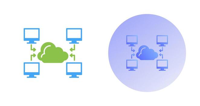 Computer Vector Icon