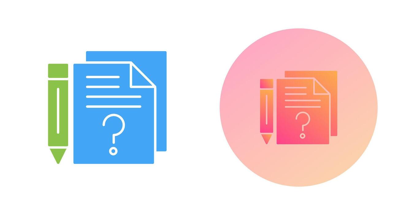 Questionnaire Icon Vector Art, Icons, and Graphics for Free Download