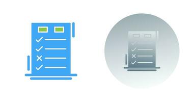 Today to Done CheckList Vector Icon