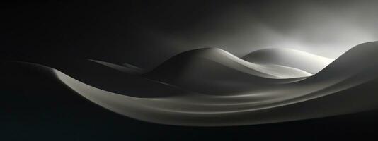 A composition playing with light and shadow, creating a visually dramatic effect that grabs attention and adds depth. Web banner backdrop. Generative AI photo