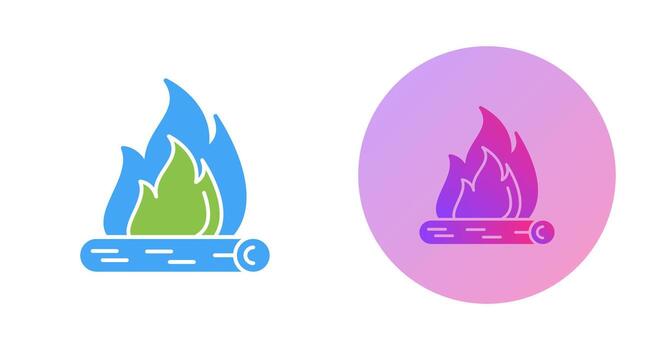 icono de vector de fuego