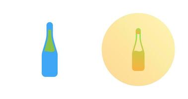 Champagne Bottle Vector Icon