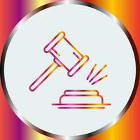 Gavel Vector Icon