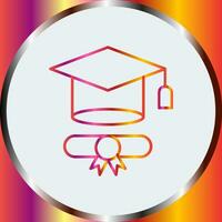 Graduation Hat Vector Icon