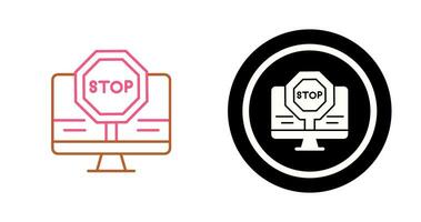 Stop Vector Icon