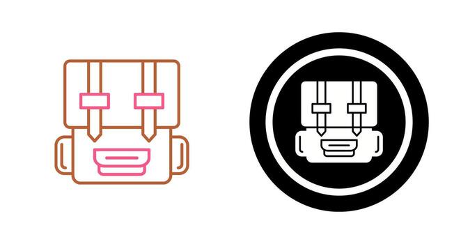 Backpack Vector Icon
