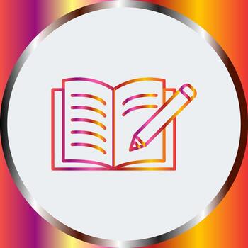 escribir icono vectorial vector