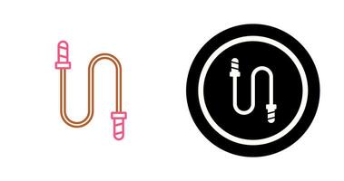 Jumping Rope Vector Icon