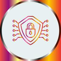 Cyber Security Vector Icon