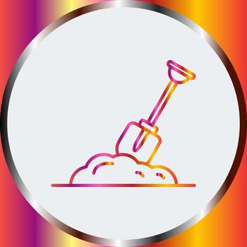 Digging Vector Icon