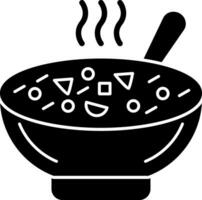 Minestrone Soup Vector Icon Design