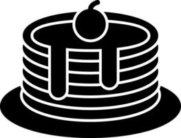 Pancakes Vector Icon Design