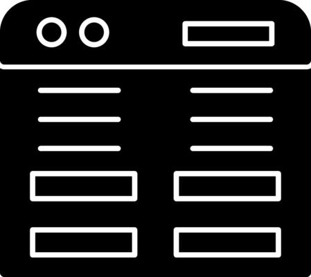 Website Vector Icon Design