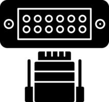 diseño de icono de vector vga