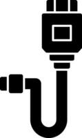 Hdmi cable Vector Icon Design