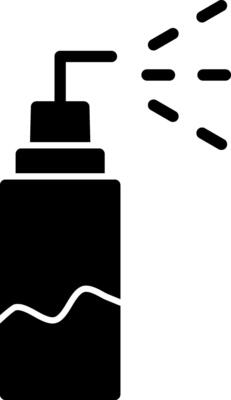 Perfume Atomizer Vector Icon Design