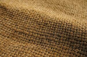 Background texture of burlap sack cloth photo