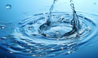 splash water droplets, ai generative photo