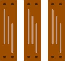 Planks Vector Icon Design