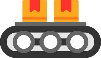 Conveyor belt Vector Icon Design