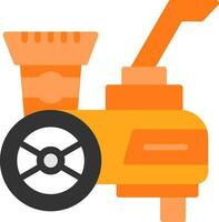 Wood chipper Vector Icon Design