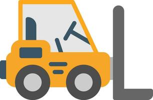 Forklift Vector Icon Design