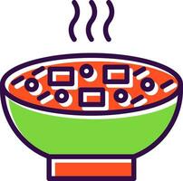 Miso Soup Vector Icon Design