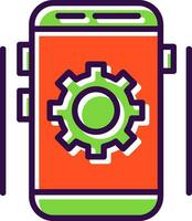 Mobile Vector Icon Design