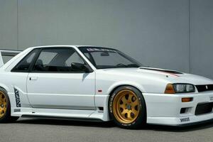 Sport car Nissan Skyline GTR 31 JDM.  AI Generative Pro Photo