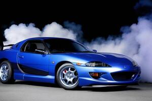 Sport car Mitsubishi fto gpx JDM.  AI Generative Pro Photo