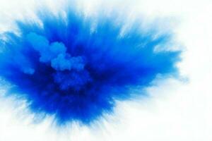 Abstract powder explosion background. AI Generative Pro Photo