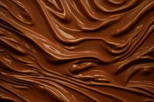Chocolate splash. AI Generative Pro Photo