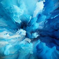 azure color splash photo