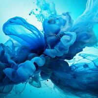 azure color splash photo