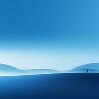 blue Minimalist wallpaper photo