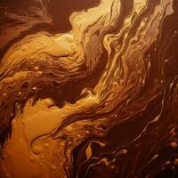 brown color splash photo