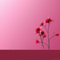 fushia Minimalist wallpaper photo