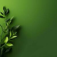 green Minimalist wallpaper photo