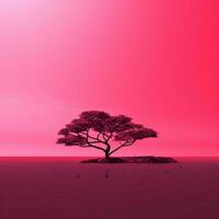 hot pink Minimalist wallpaper photo