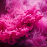 hot pink color splash photo