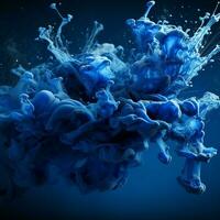 navy blue color splash photo