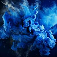 navy blue color splash photo